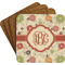 Fall Flowers Coaster Set (Personalized)