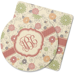 Fall Flowers Rubber Backed Coaster (Personalized)
