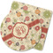 Fall Flowers Rubber Backed Coaster (Personalized)