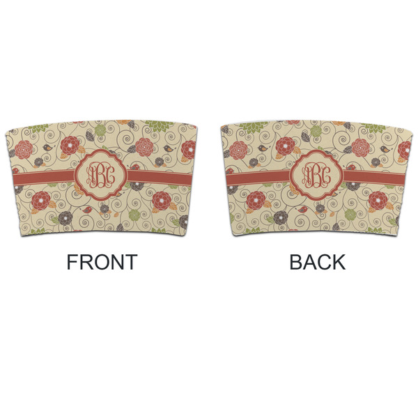 Fall Flowers Coffee Cup Sleeve - APPROVAL