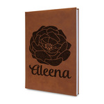 Fall Flowers Leatherette Journal (Personalized)
