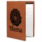 Fall Flowers Leatherette Portfolio with Notepad (Personalized)