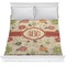 Fall Flowers Comforter - Full / Queen (Personalized)