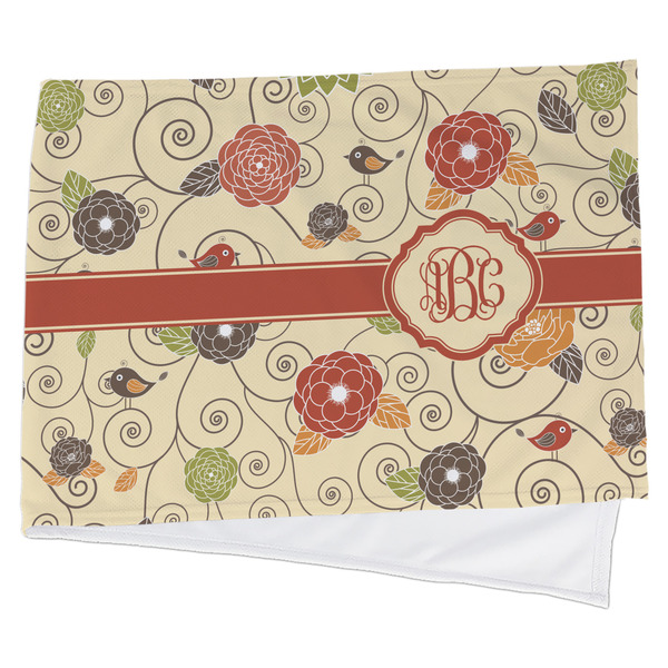 Custom Fall Flowers Cooling Towel (Personalized)