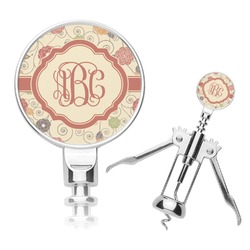 Fall Flowers Corkscrew (Personalized)