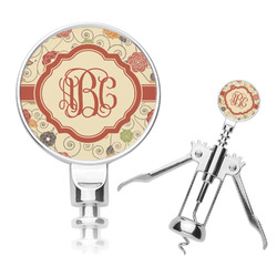 Fall Flowers Corkscrew (Personalized)