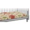 Fall Flowers Crib 45 degree angle - Fitted Sheet