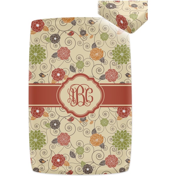 Fall Flowers Crib Fitted Sheet - Apvl