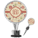 Fall Flowers Wine Bottle Stopper (Personalized)