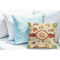 Fall Flowers Decorative Pillow Case - LIFESTYLE 2