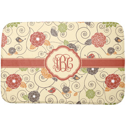 Fall Flowers Dish Drying Mat (Personalized)