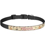 Fall Flowers Dog Collar - Large (Personalized)