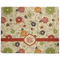 Fall Flowers Dog Food Mat - Large without Bowls