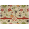 Fall Flowers Dog Food Mat - Small without bowls