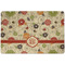 Fall Flowers Dog Food Mat w/ Monogram