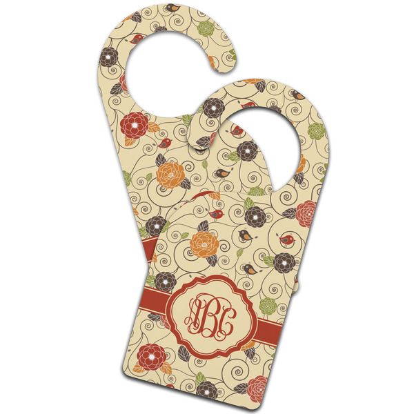 Fall Flowers Door Hanger - MAIN