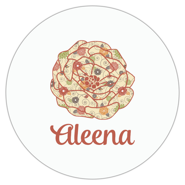 Fall Flowers Drink Topper - XSmall - Single