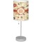 Fall Flowers Lamp with Drum Shade (Personalized)