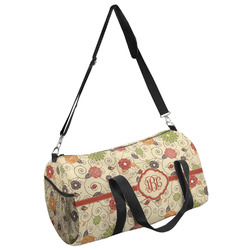 Fall Flowers Duffel Bag - Small (Personalized)