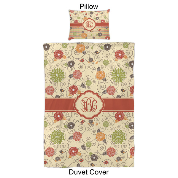 Fall Flowers Duvet Cover Set - Twin XL - Approval