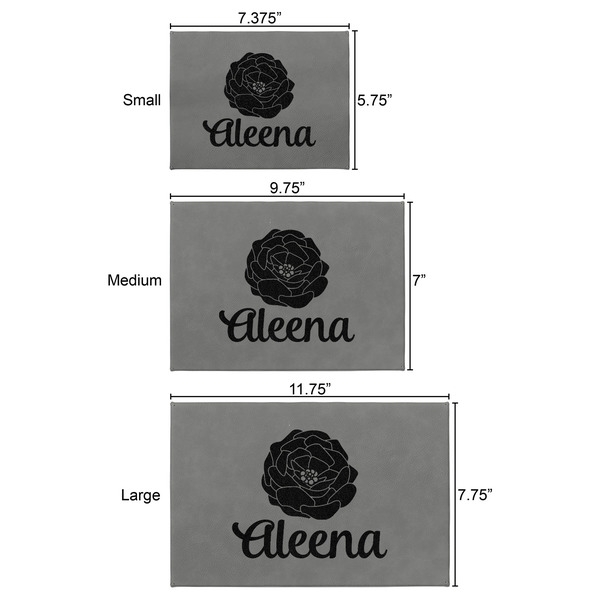 Fall Flowers Engraved Gift Boxes - All 3 Sizes