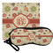 Fall Flowers Personalized Eyeglass Case & Cloth