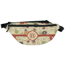 Fall Flowers Fanny Pack - Classic Style (Personalized)