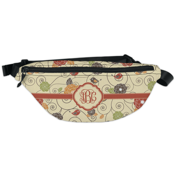 Custom Fall Flowers Fanny Pack - Classic Style (Personalized)