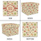 Fall Flowers Gift Boxes with Lid - Canvas Wrapped - X-Large - Approval
