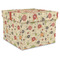 Fall Flowers Gift Boxes with Lid - Canvas Wrapped - X-Large - Front/Main