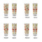 Fall Flowers Glass Shot Glass - 2 oz - Set of 4 - APPROVAL