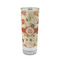 Fall Flowers Glass Shot Glass - 2oz - FRONT