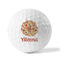 Fall Flowers Golf Balls - Generic - Set of 12 - FRONT