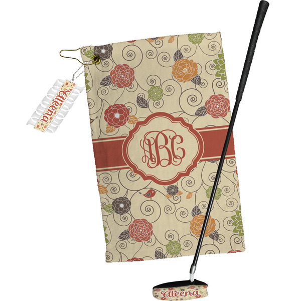 Fall Flowers Golf Gift Kit (Full Print)