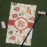 Fall Flowers Golf Towel Gift Set (Personalized)