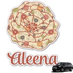 Fall Flowers Graphic Car Decal (Personalized)