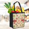 Fall Flowers Grocery Bag - LIFESTYLE