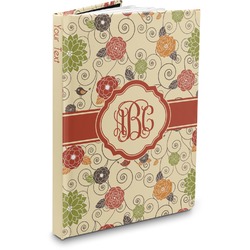 Fall Flowers Hardbound Journal (Personalized)