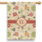 Fall Flowers House Flags - Single Sided - PARENT MAIN