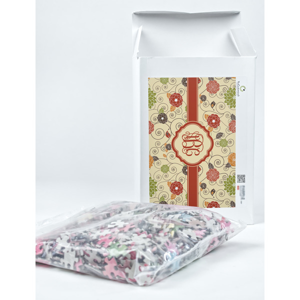 Fall Flowers Jigsaw Puzzle 1014 Piece - Box