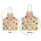 Fall Flowers Kid's Aprons - Comparison
