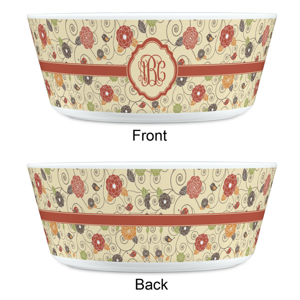 Fall Flowers Kids Bowls - APPROVAL