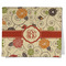 Fall Flowers Kitchen Towel - Poly Cotton - Folded Half
