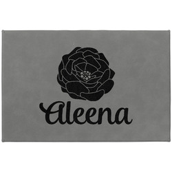 Fall Flowers Large Gift Box w/ Engraved Leather Lid (Personalized)