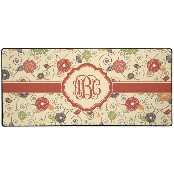Fall Flowers Large Gaming Mats - APPROVAL
