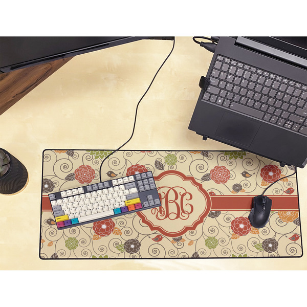 Fall Flowers Large Gaming Mats - LIFESTYLE