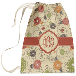Fall Flowers Laundry Bag (Personalized)