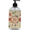 Fall Flowers Plastic Soap / Lotion Dispenser (Personalized)