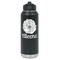 Fall Flowers Laser Engraved Water Bottles - Front View
