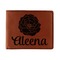 Fall Flowers Leatherette Bifold Wallet (Personalized)